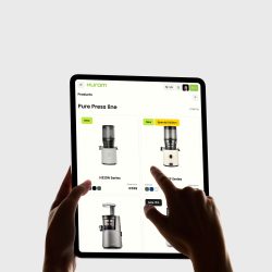 Web Design Agency Ecommerce Website Hurom Juice Maker 2025 1