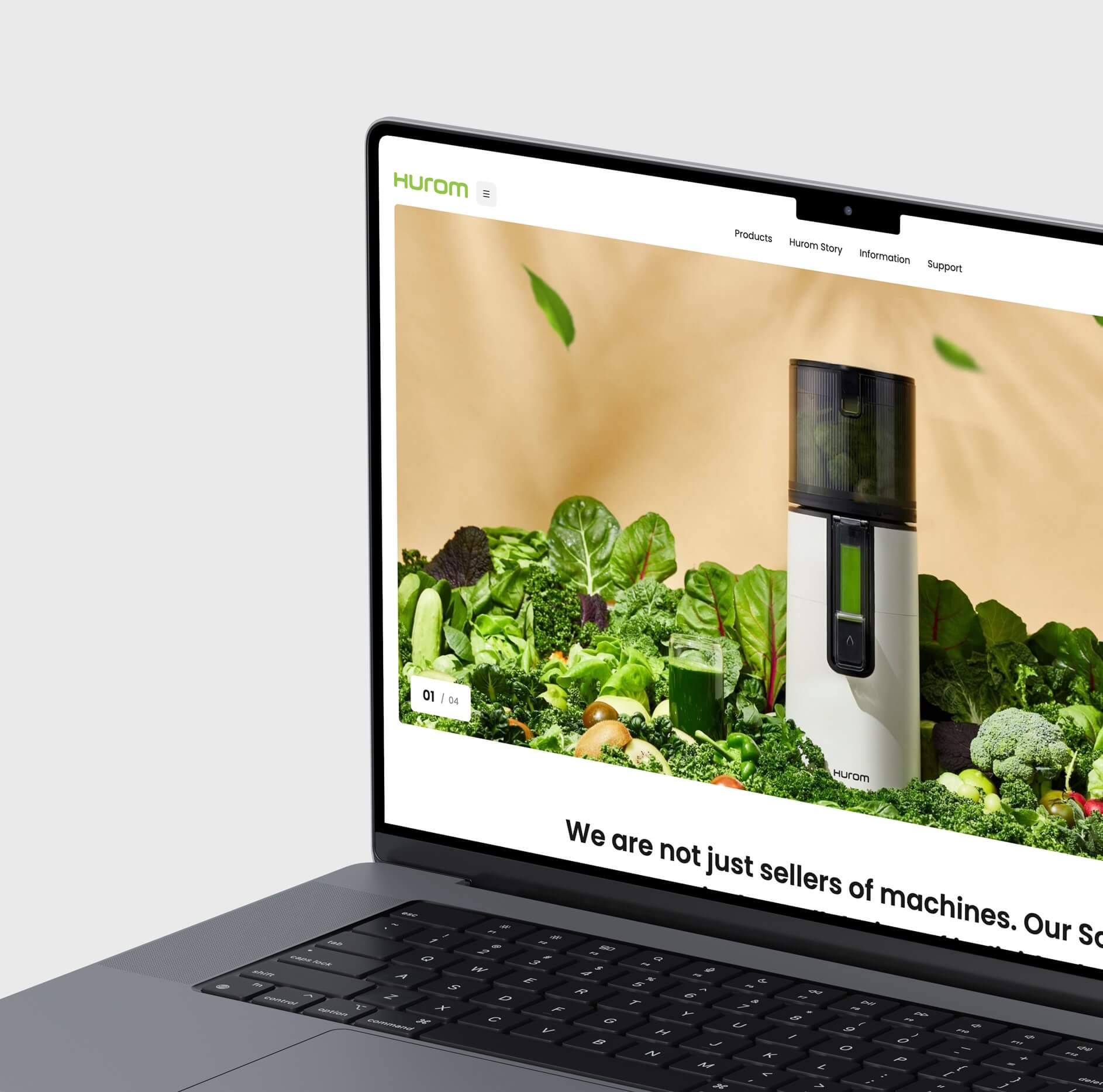 Web Design Agency Ecommerce Website Hurom Juice Maker 2025 7